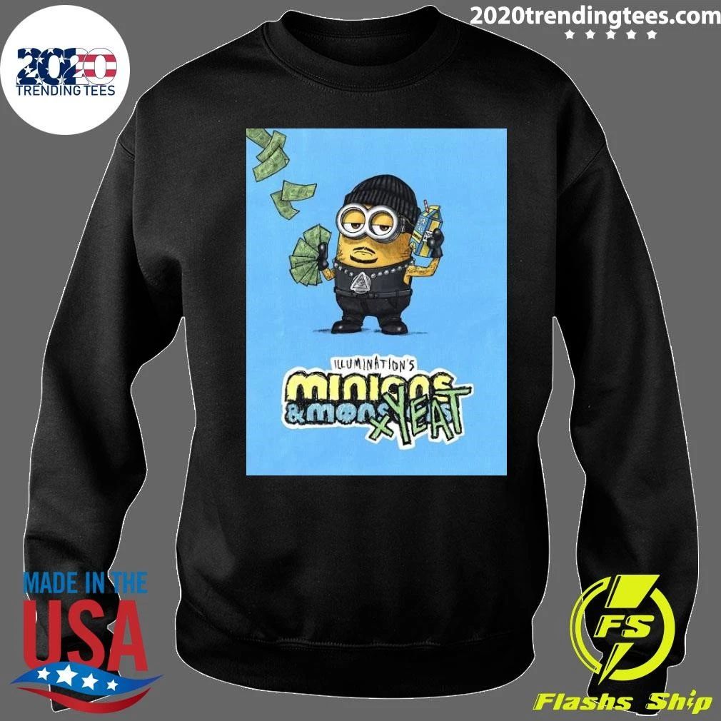 Million Dollar Minion Illumination’s Minions & Minions x Yeat Shirt