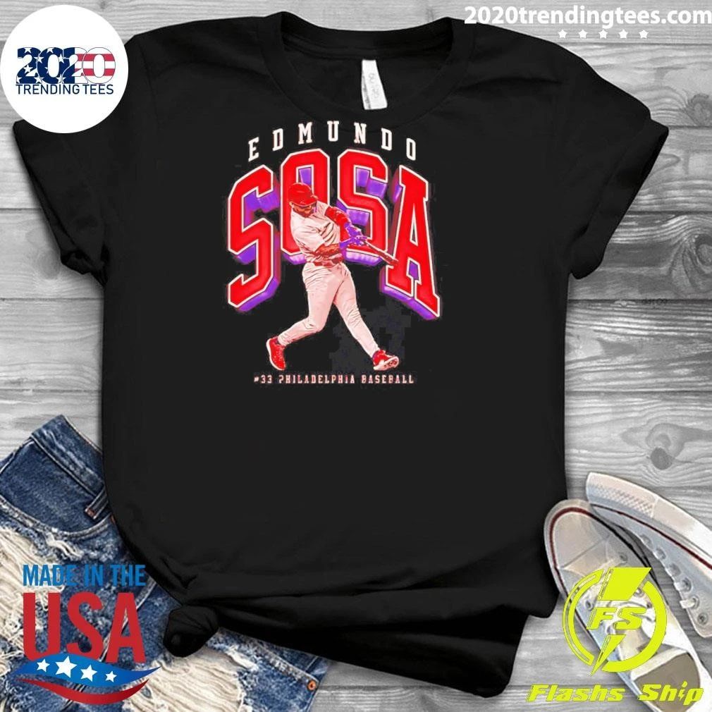 Edmundo Sosa Philadelphia Phillies Collegiate Shirt