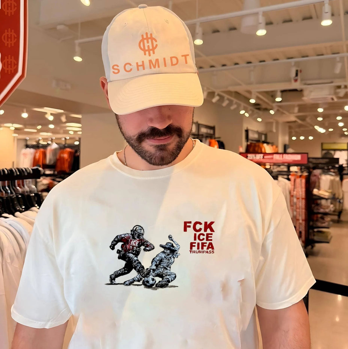 Fck Ice FIFA Trumpass Soccer Protest anti-ICE shirt