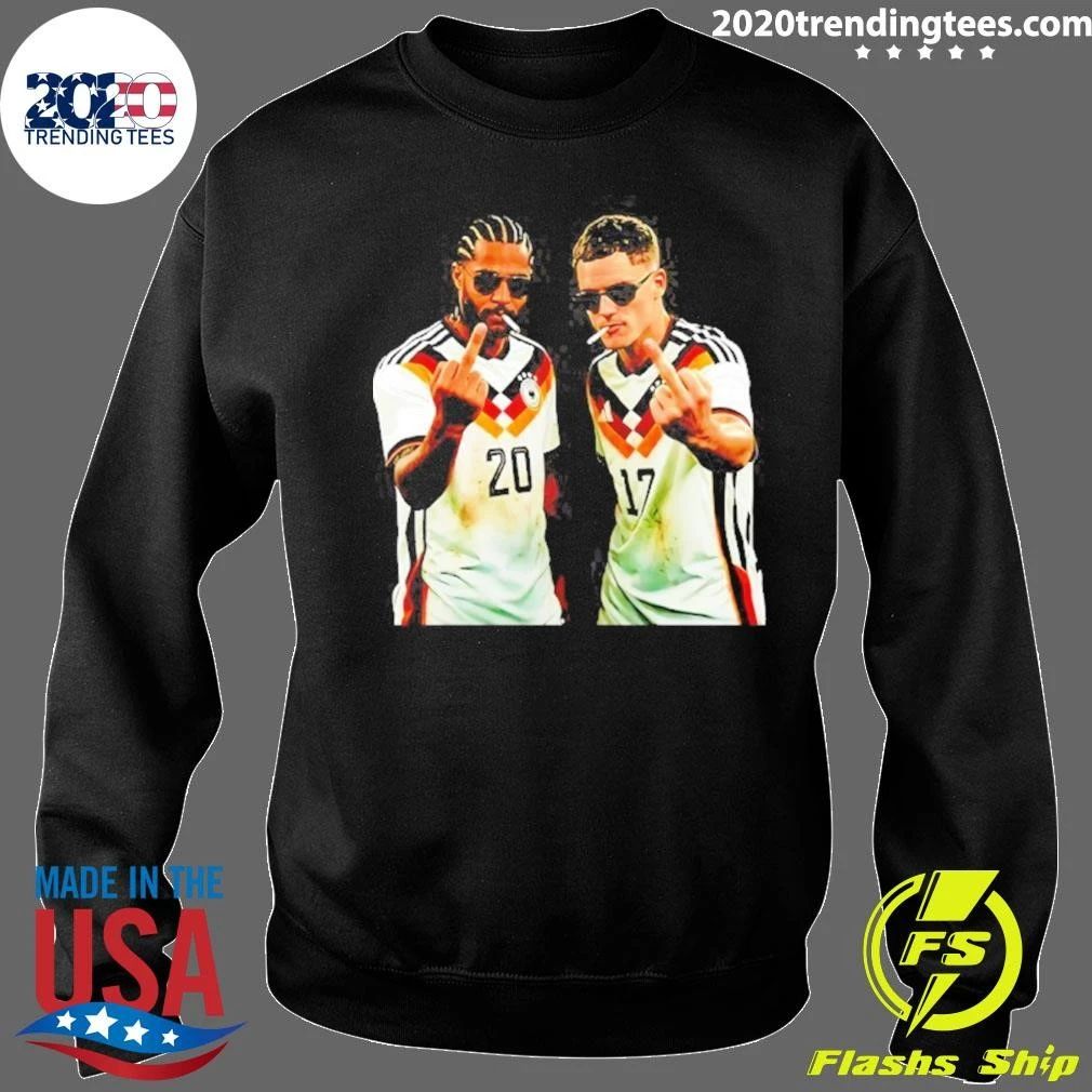 German Football The Middle Finger Gesture 3 Shirt