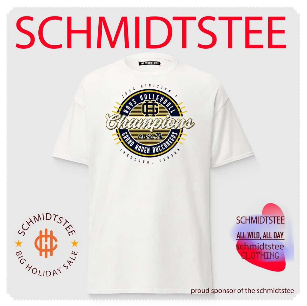 Grand Haven Buccaneers 2026 MHSAA Boys Volleyball D1 Champions shirt