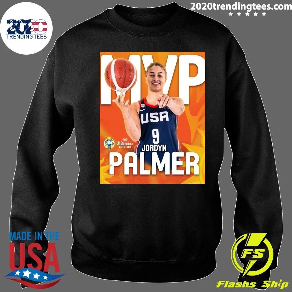 Jordyn Palmer MVP Best Player FIBA U18 Women’s AmeriCup 2026 Shirt