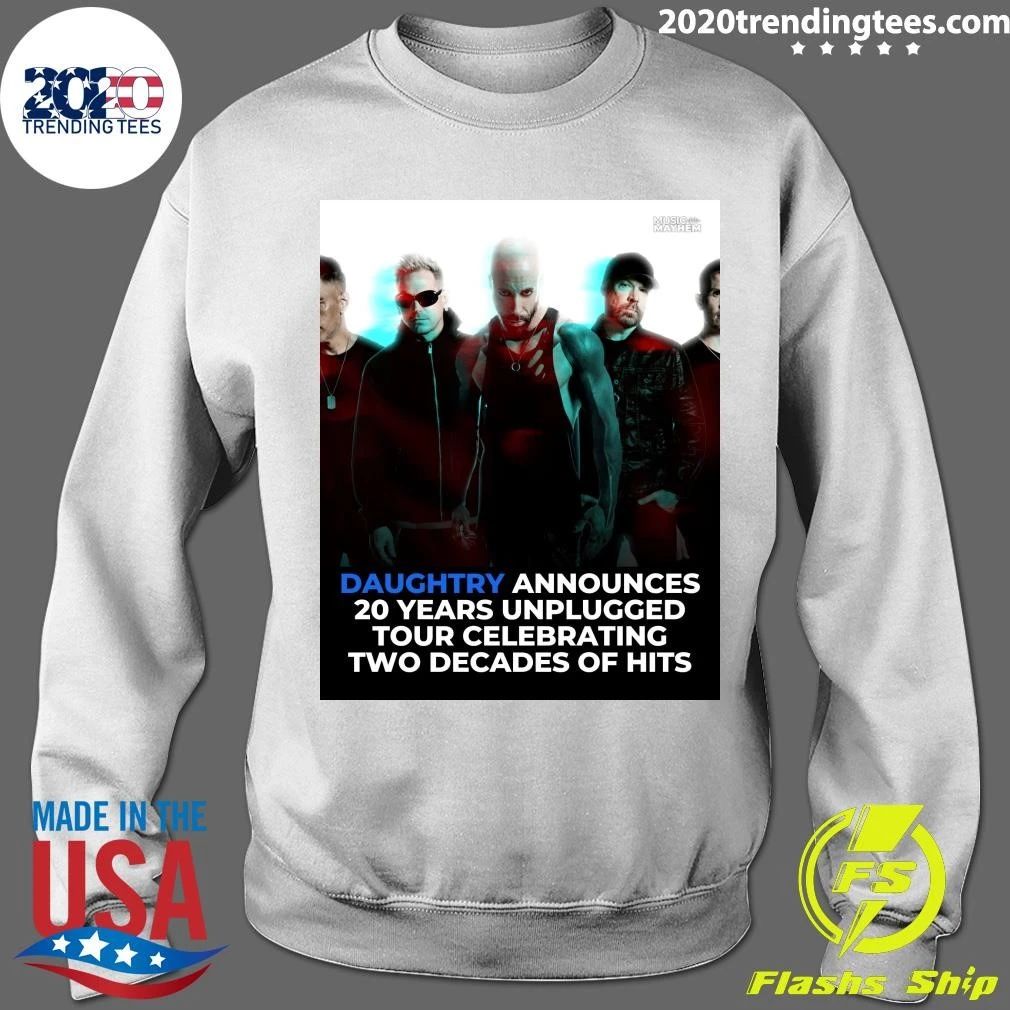 A Daughtry Announces 20 Years Unplugged Tour Celebrating Two Decades Of Hits Shirt