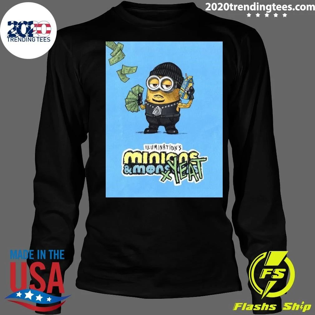 Million Dollar Minion Illumination’s Minions & Minions x Yeat Shirt
