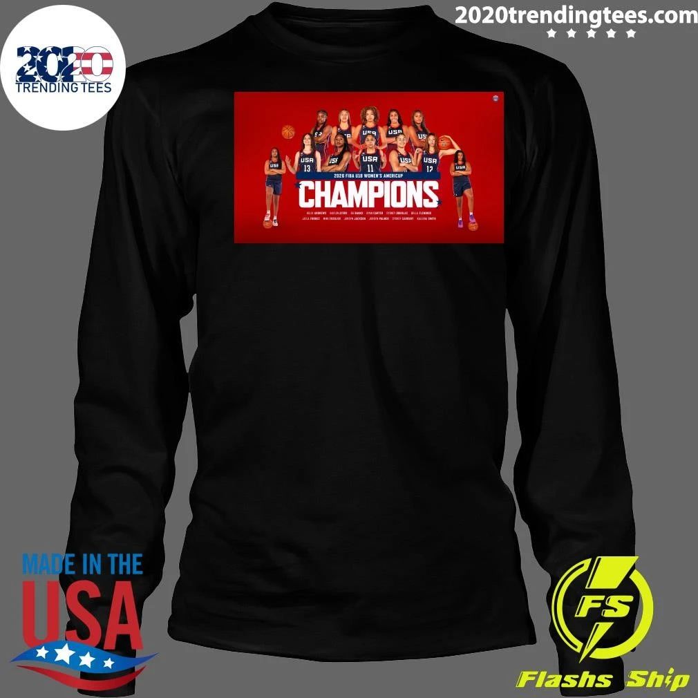 USA Beat Canada 90-72 for 12th Straight Gold Medal at 2026 FIBA U18 Women’s AmeriCup Shirt