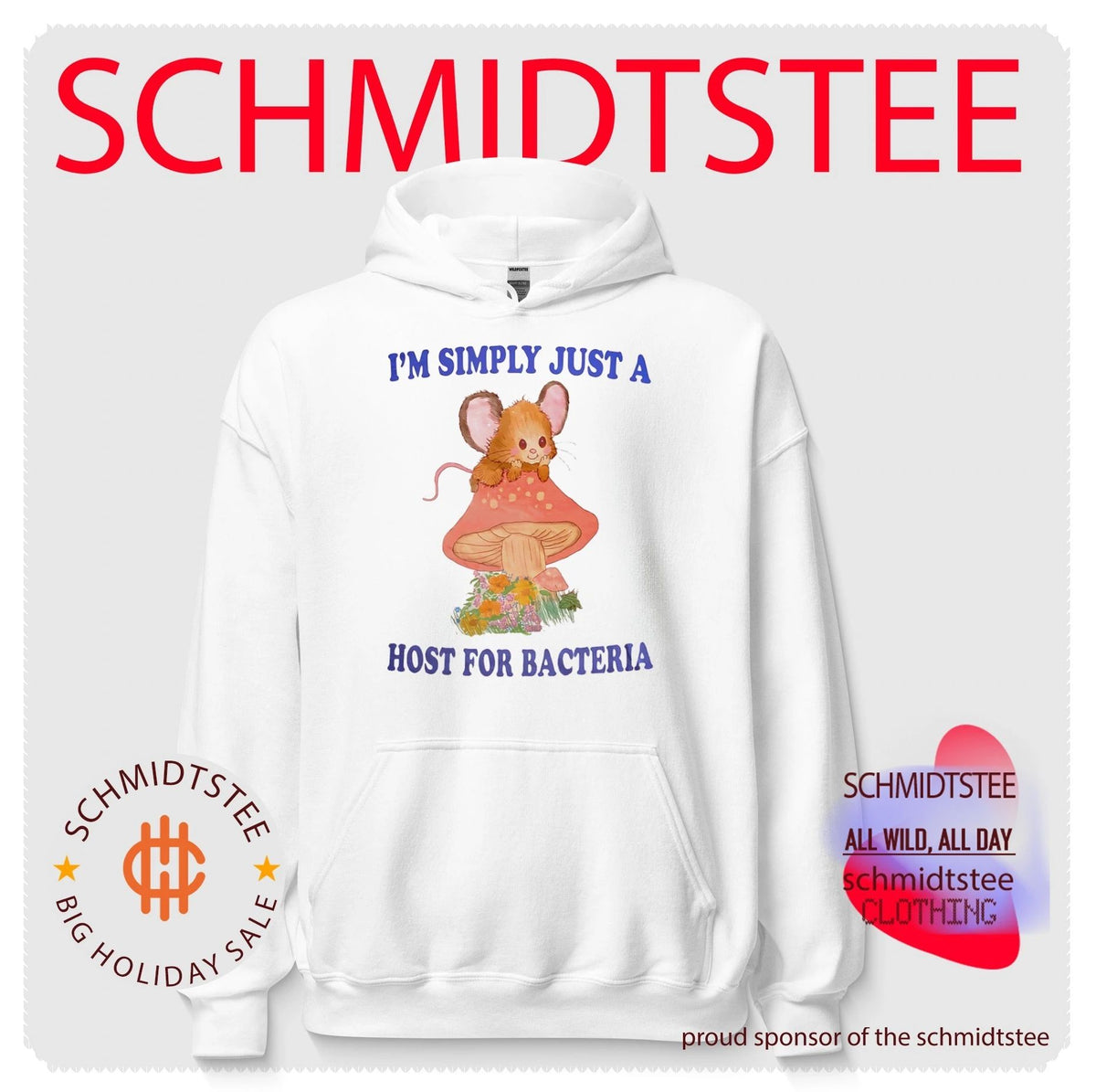 I’m simply just a host for bacteria shirt