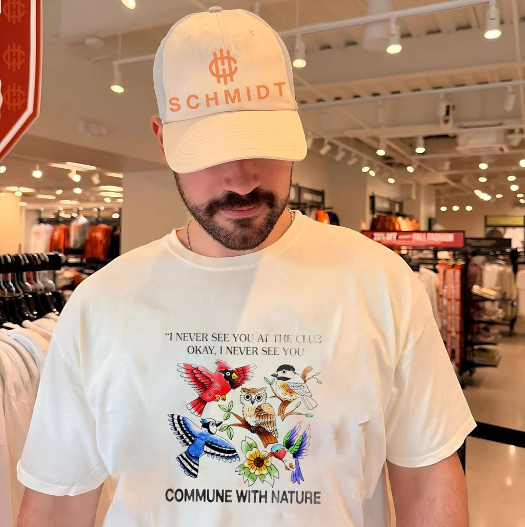 I never see you at the club okay i never see you commune with nature shirt
