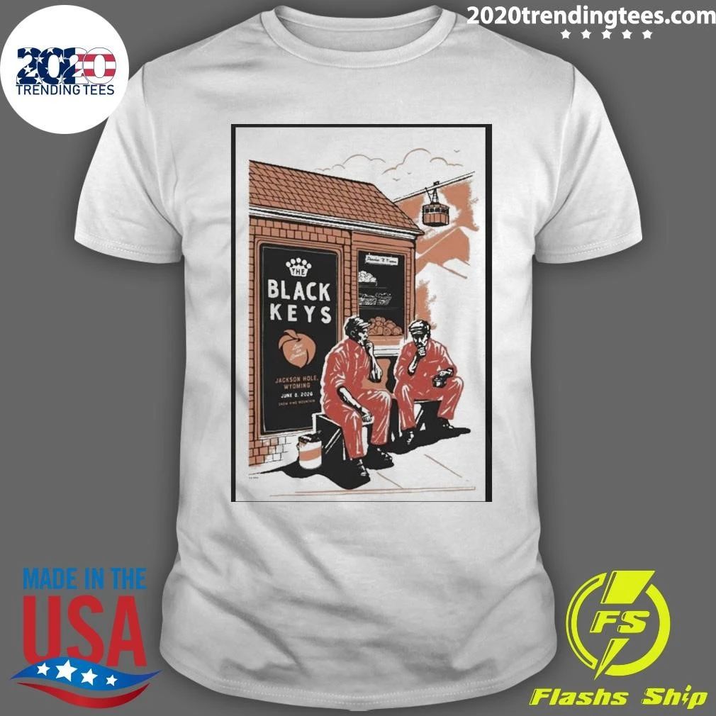 The Black Keys Jackson Hole, Wy June 8 2026 Poster Shirt