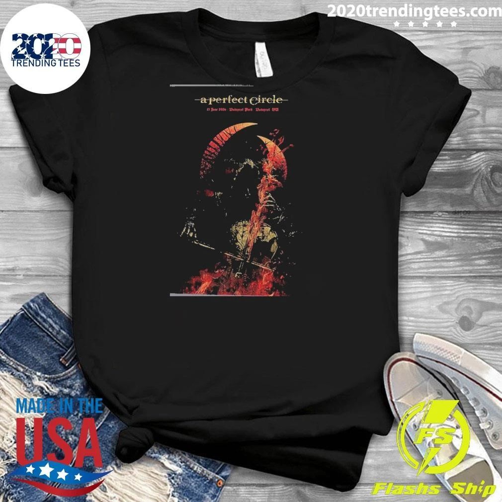 A Perfect Circle Poster Show At Budapest Park In Budapest Hungary On June 15 2026 Home Shirt
