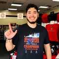 NY Knicks NBA Champions 2026 3 time city skyline shirt