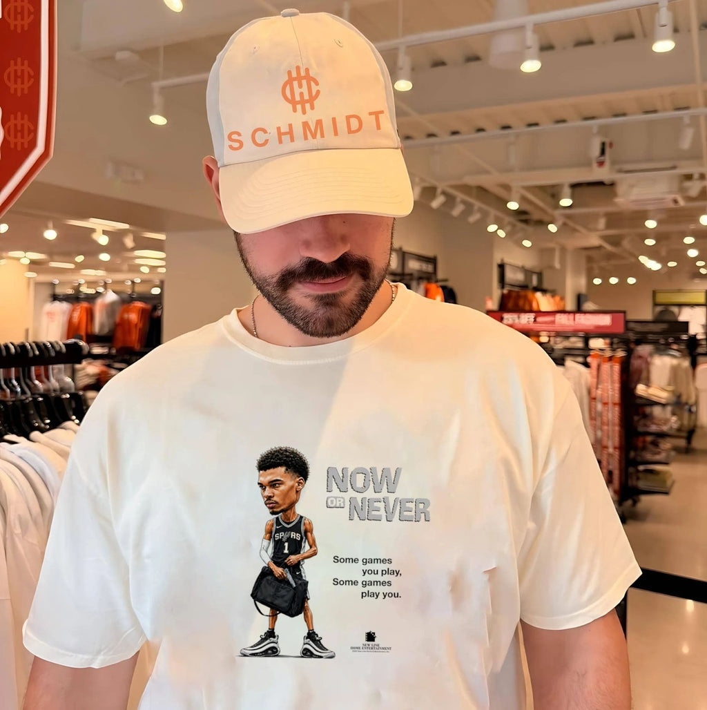 San Antonio Spurs Victor Wembanyama now or never some games you play some games play you shirt