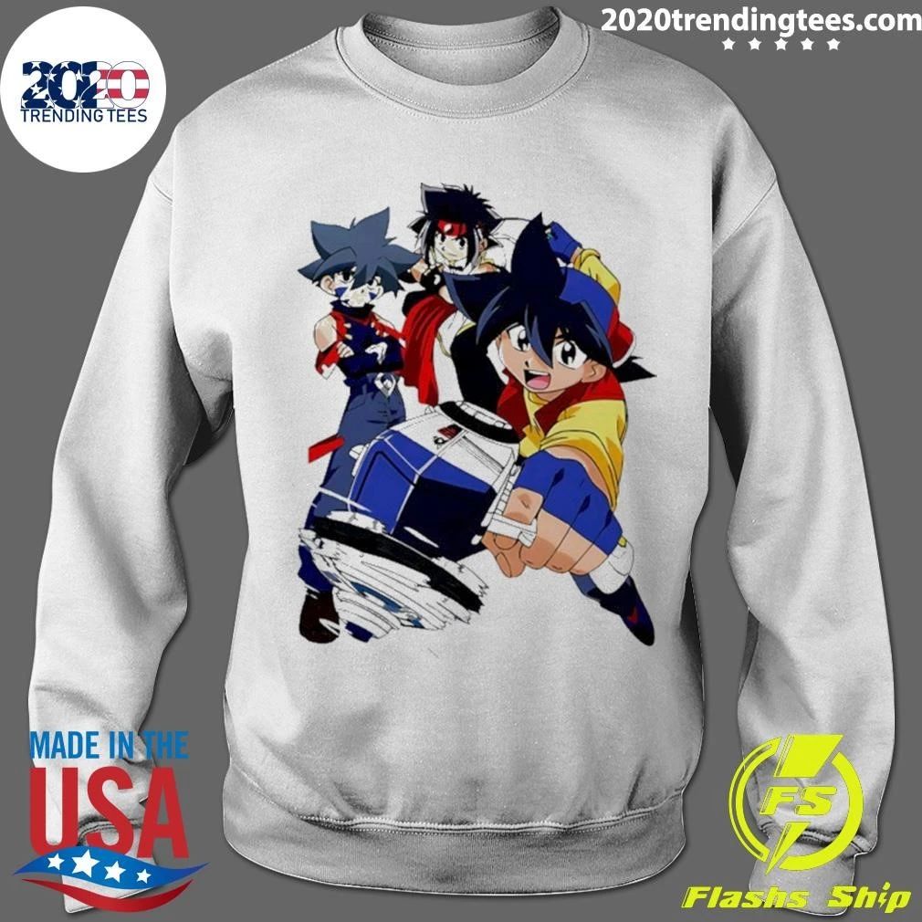 Tyson Granger And Ray Kon Beyblade Anime Shirt