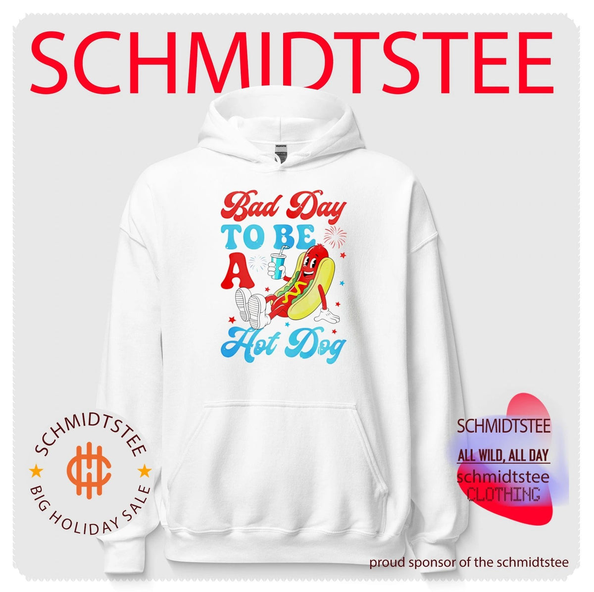 Bad day to be a hot dog shirt