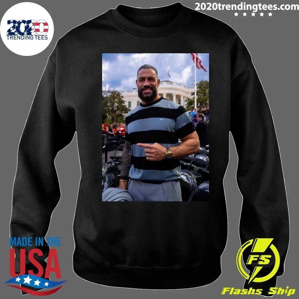 Roman Reigns at the White House for UFC Freedom 250 Shirt