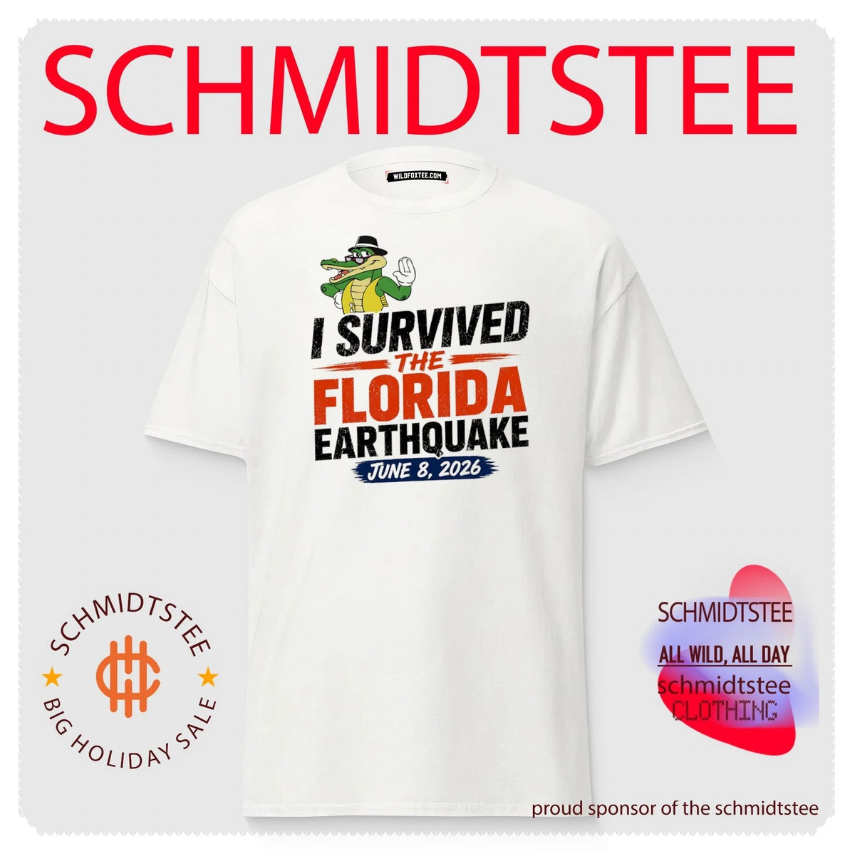 I survived the Florida earthquake June 8 2026 shirt