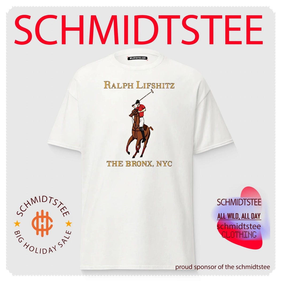 Ralph Lifshitz Big Pony The Bronx NYC shirt