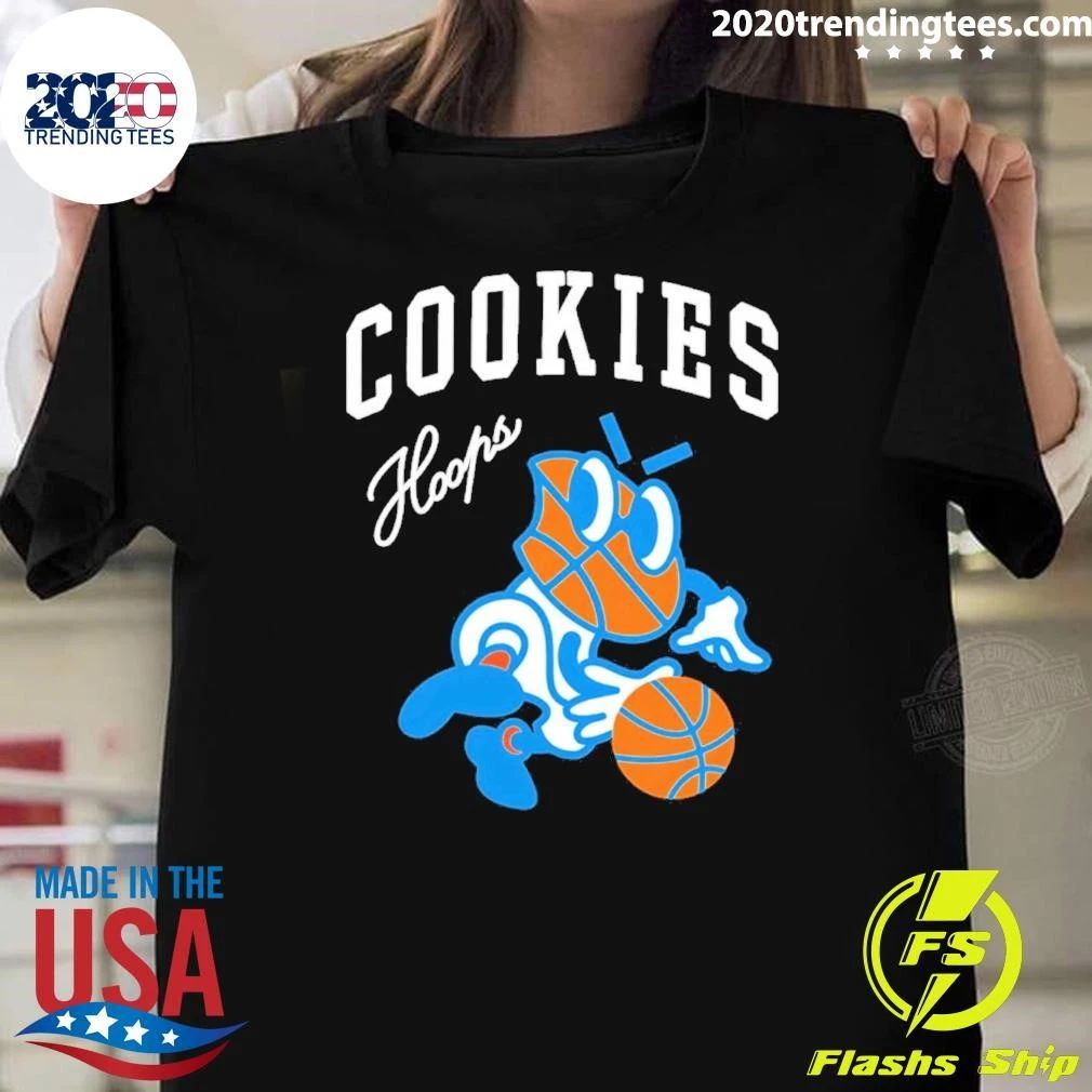 Cookies Hoops Basketball Mascot Streetwear Tee Shirt