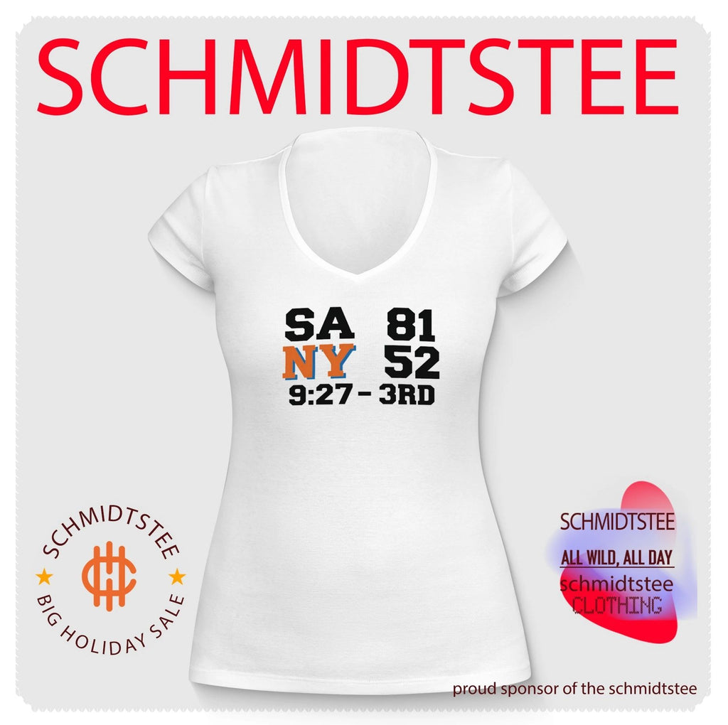 SA 81 NY 52 3rd Quarter Scoreboard shirt