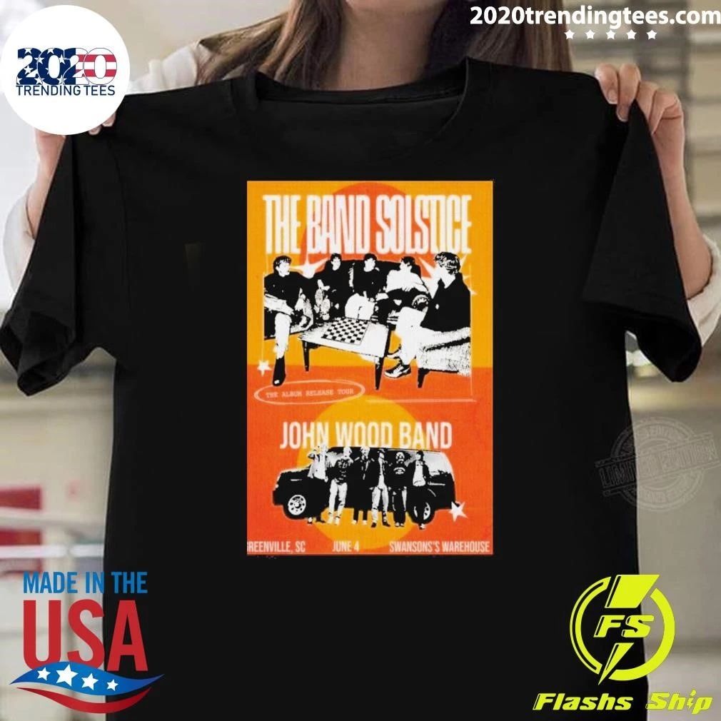 The Band Solstice June 4 2026 Greenville, SC Poster Shirt