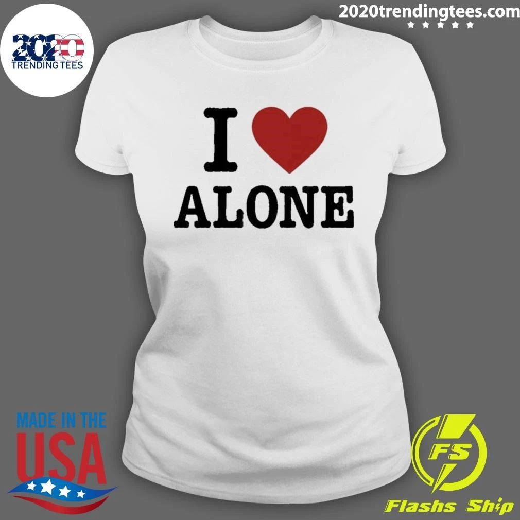 I Love Alone Shirt