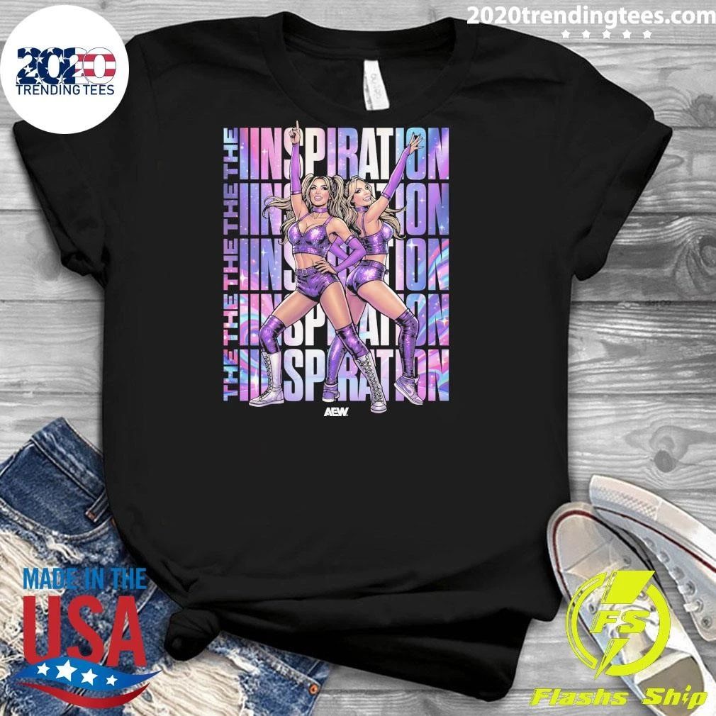 AEW The IInspiration Cassie Lee and Jessica McKay Graphic Series Shirt