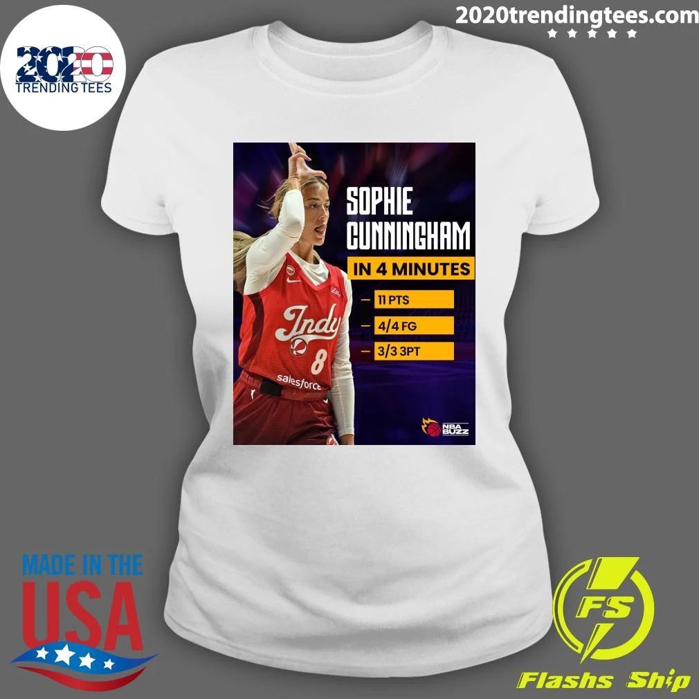 Sophie Cunningham Needed Just Four Minutes To Catch Fire Shirt