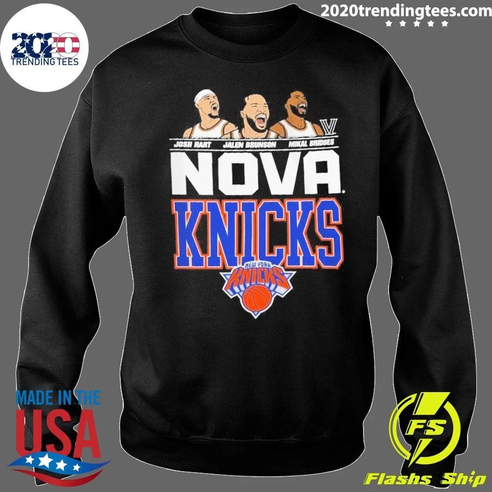 Jalen Brunson, Josh Hart & Mikal Bridges Outerstuff Youth Nova Knicks Shirt