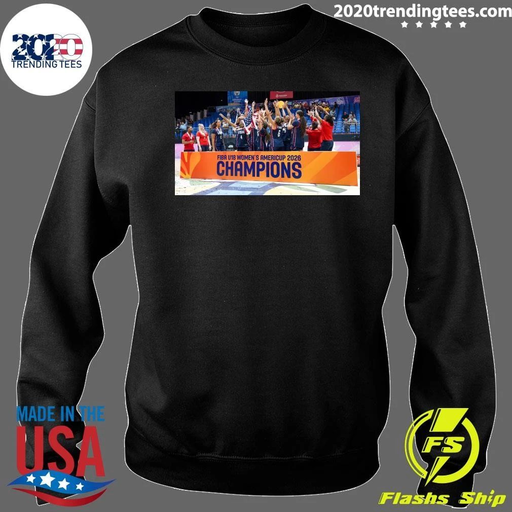 FIBA U18 Women’s Americup 2026 Champions Shirt