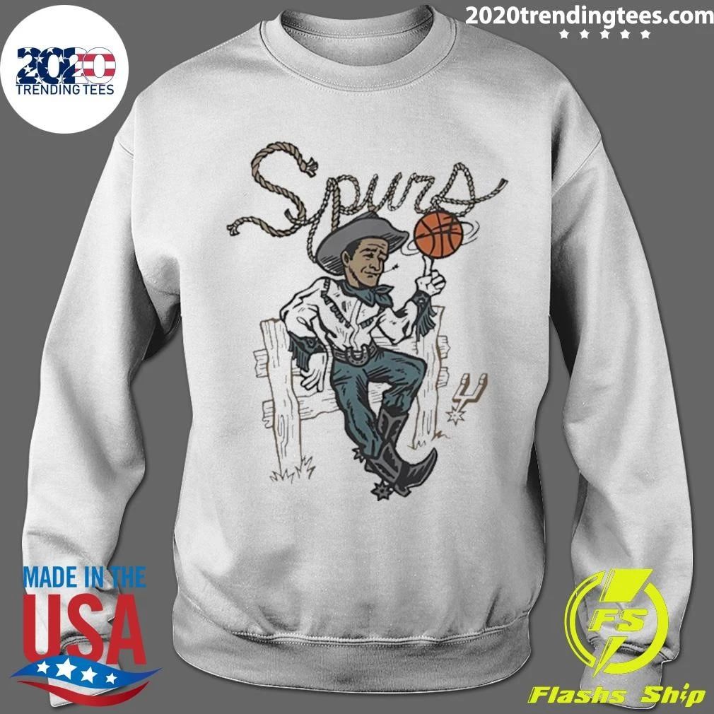 San Antonio Spurs Basketball Cowboy Vintage Shirt