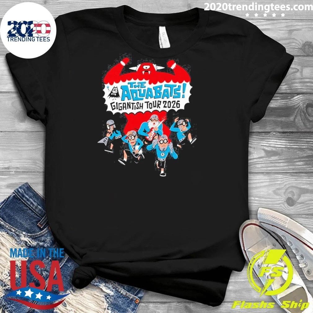 The Aquabats Seattle Gigantish Tour 2026 Shirt