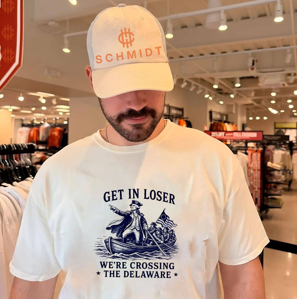 Get in loser we’re Crossing the Delaware shirt