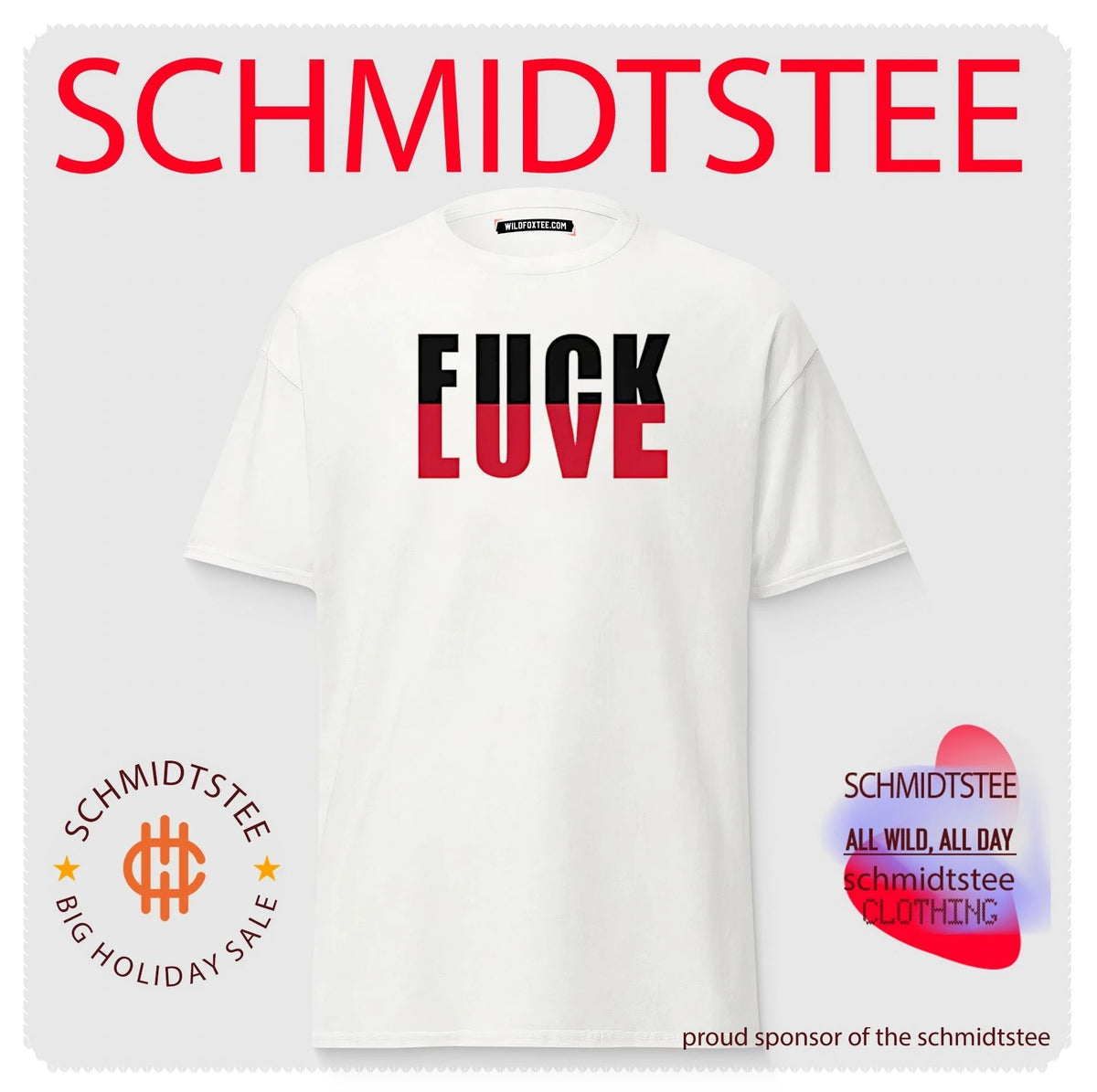 Fuck and love shirt