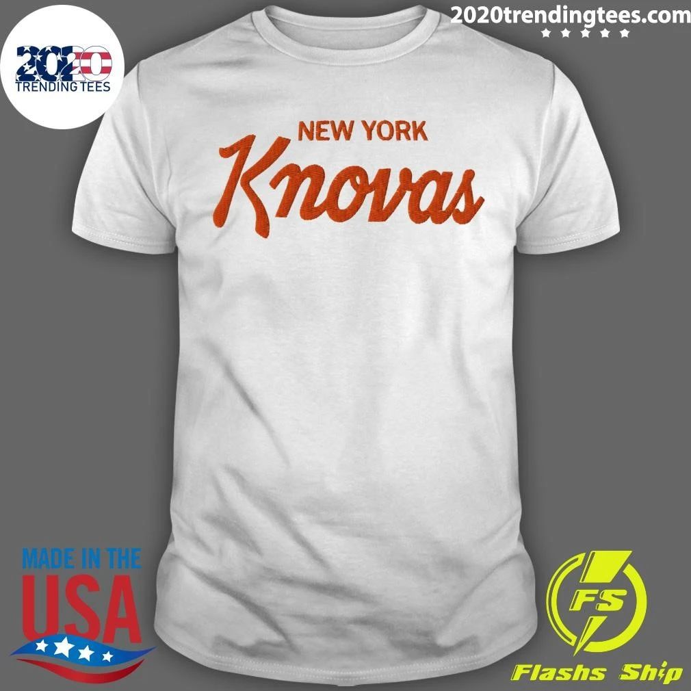 New York Knovas 2026 Shirt