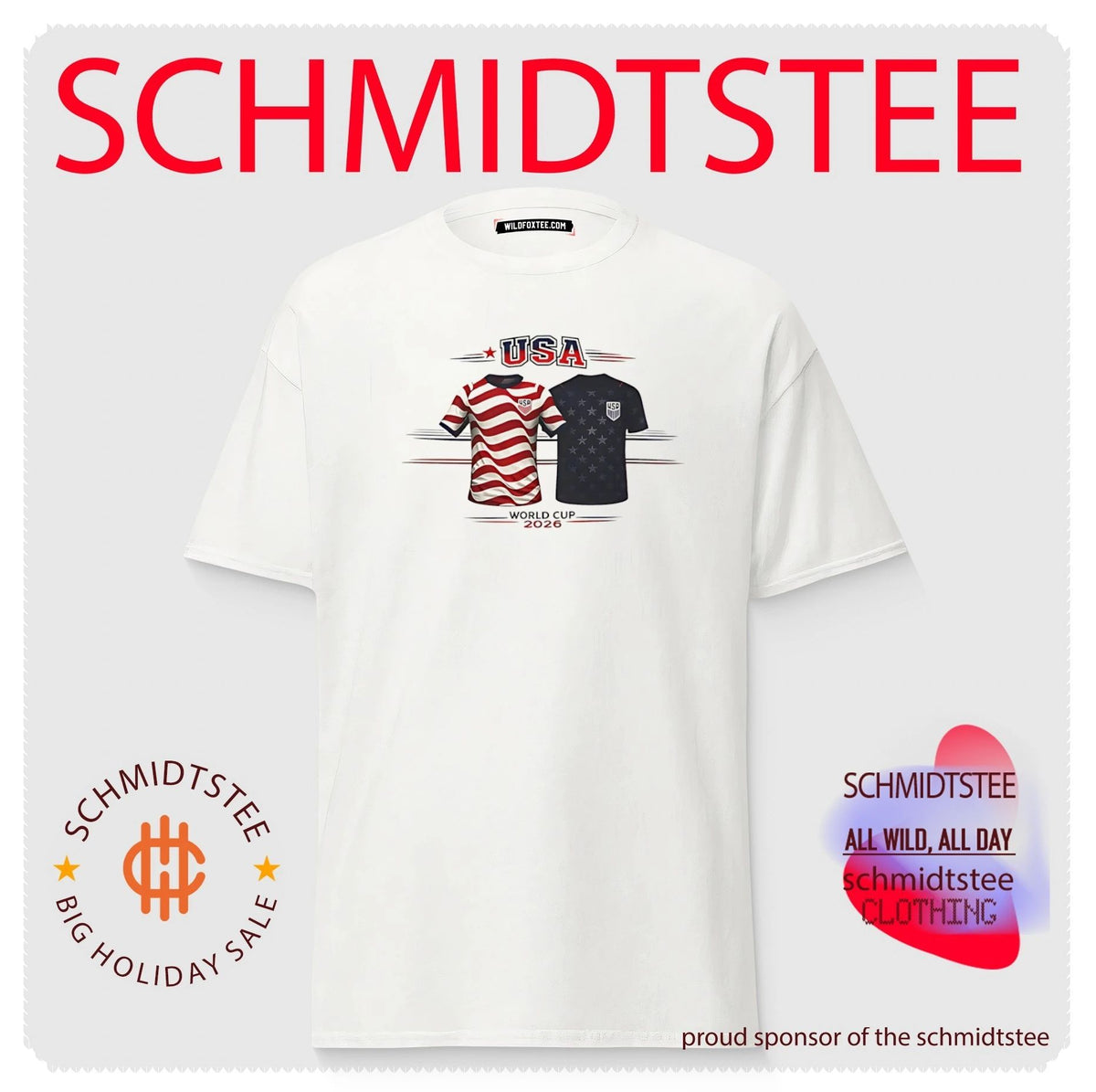 USA World Cup 2026 graphic shirt