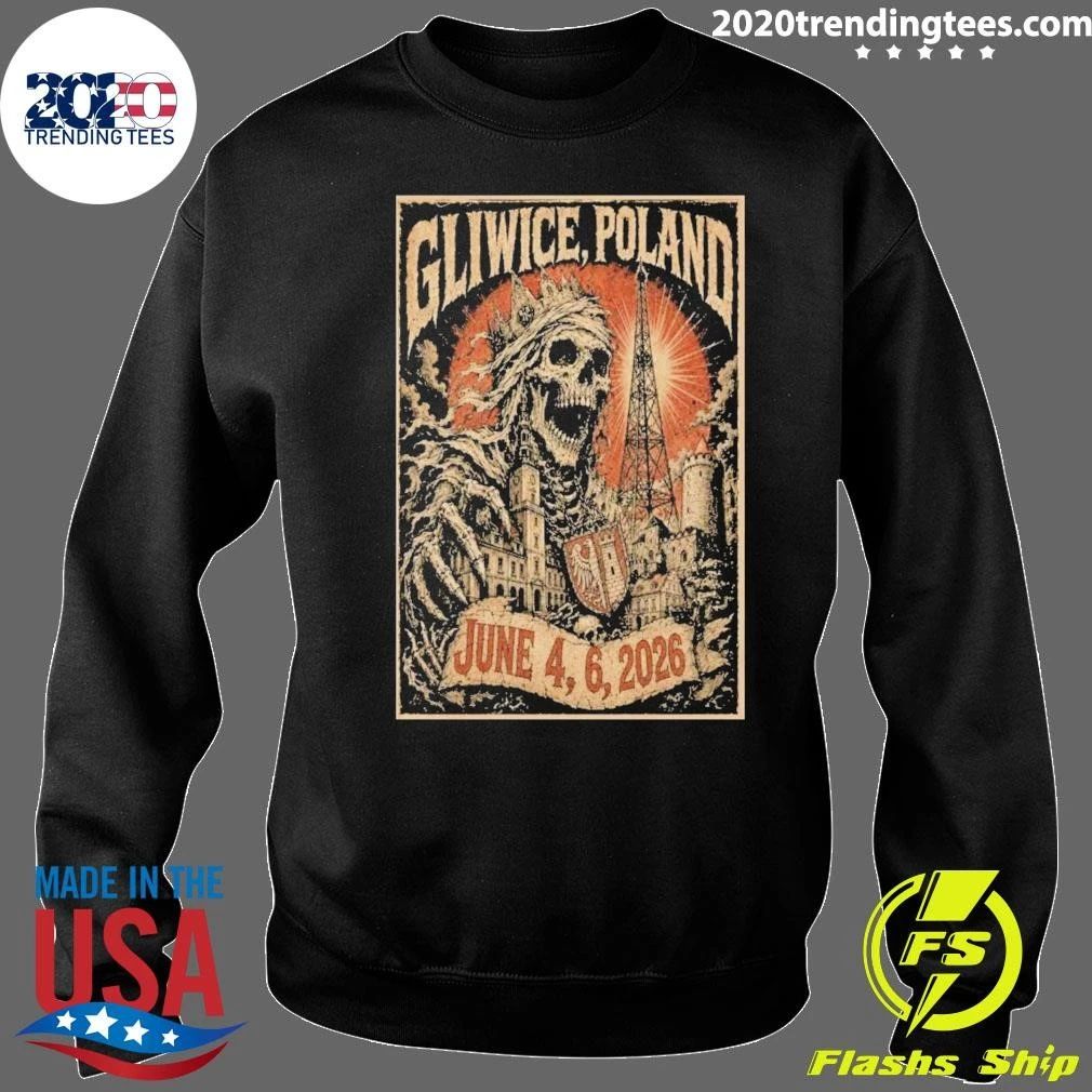 Gliwice, Poland June 4,6 2026 Poster Tour Shirt