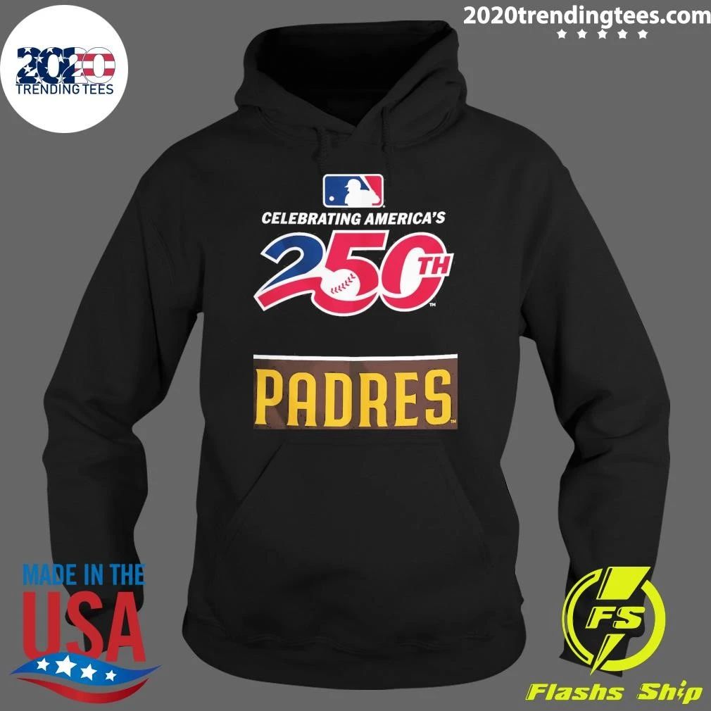 San Diego Padres Celebrating America’s 250th Padres Garden Flag Shirt