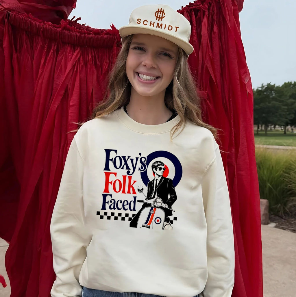Foxy’s Folk Faced vintage shirt