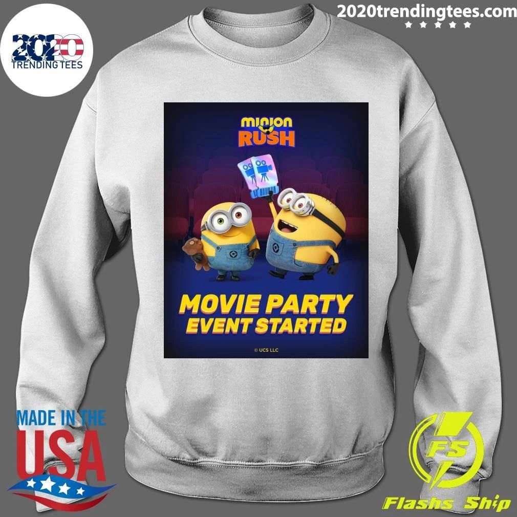 Minion Rush Movie Party Event Started Shirt