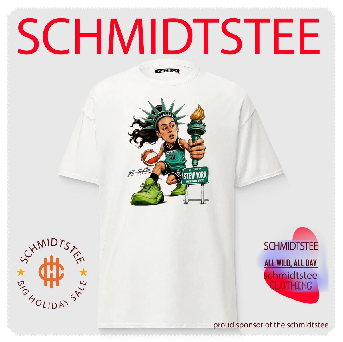 New York Liberty Breanna Stewart Stew York graphic shirt