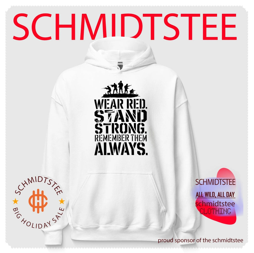 Wear red stand strong remember them alway shirt