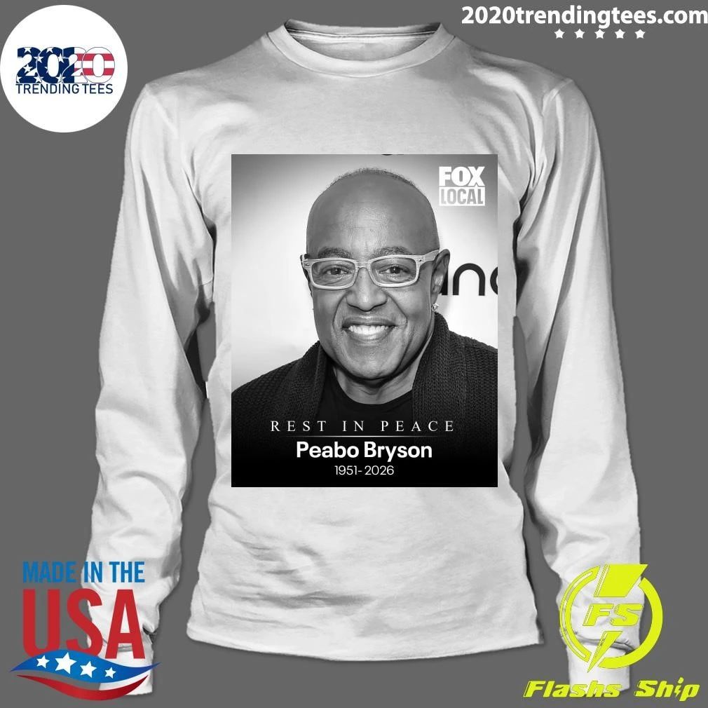 Rest In Peace Peabo Bryson 1951-2026 Shirt
