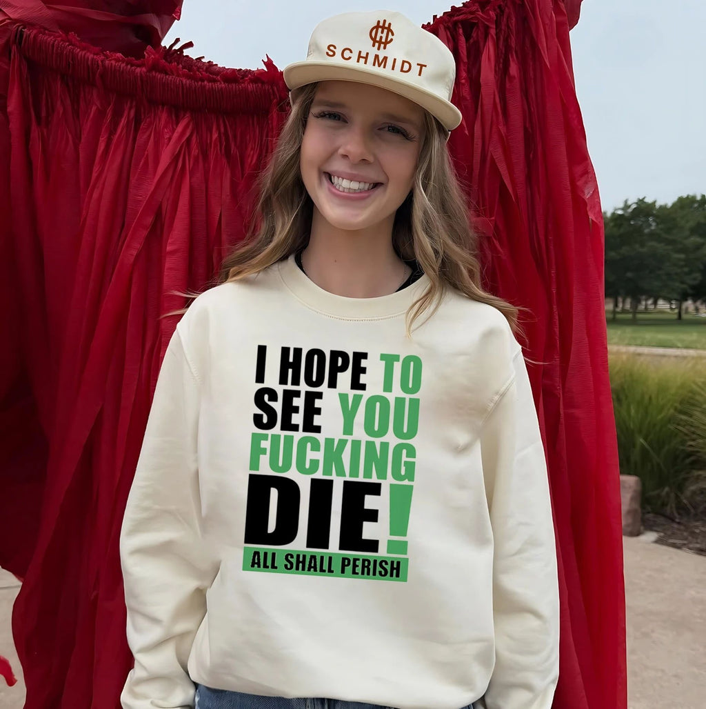 I Hope To See You Fucking Die All Shall Perish Shirt