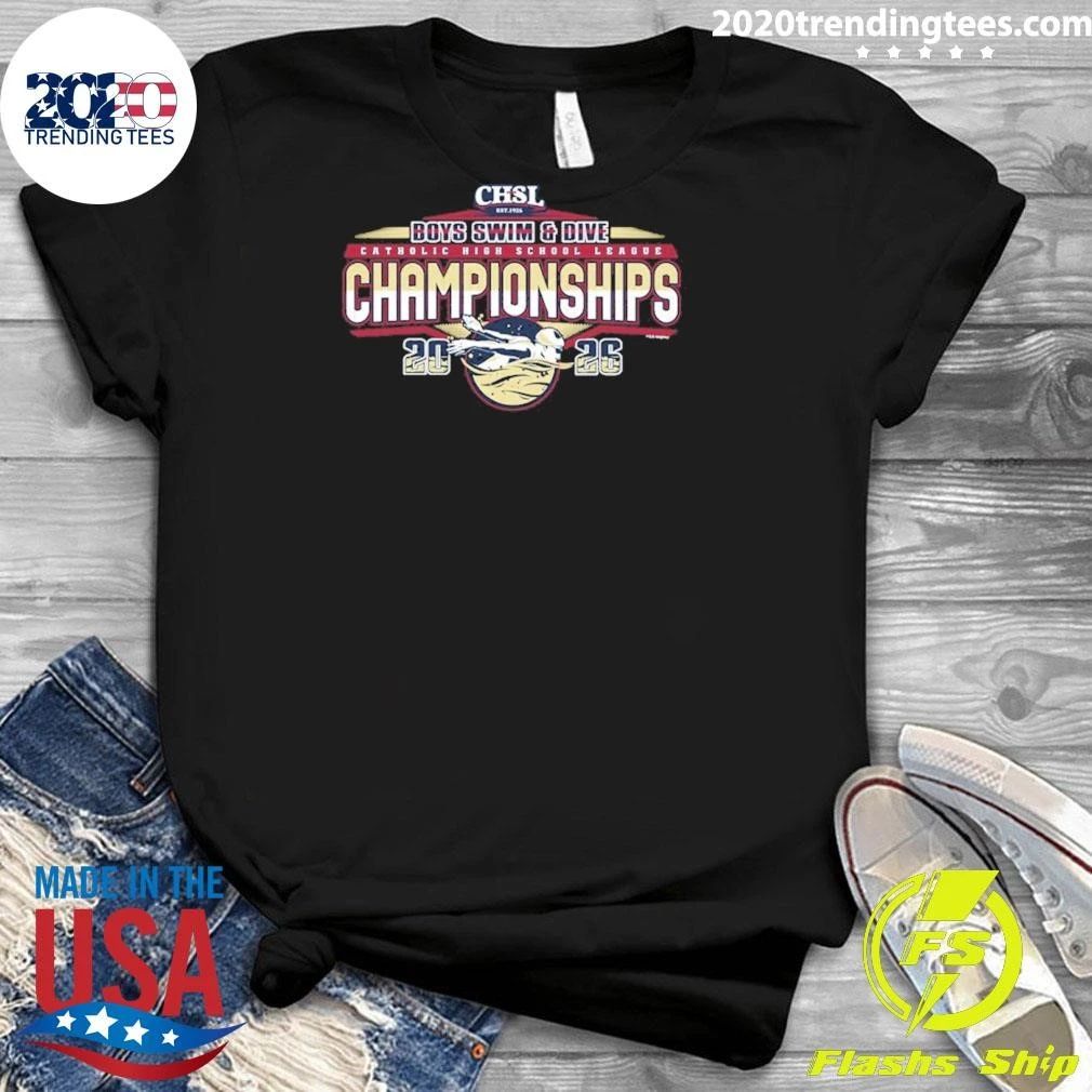 2026 Chsl Swim And Dive Championship Shirt