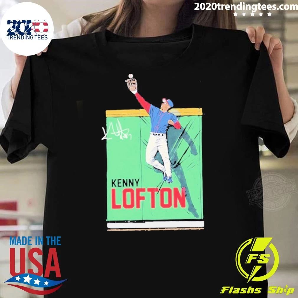 Kenny Lofton The Catch Cleveland Baseball Signature Shirt