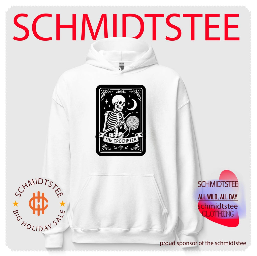 Tarot card the crocheter skeleton shirt