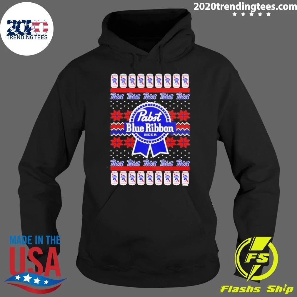 Reinbeer Pabst Blue Ribbon Christmas Shirt