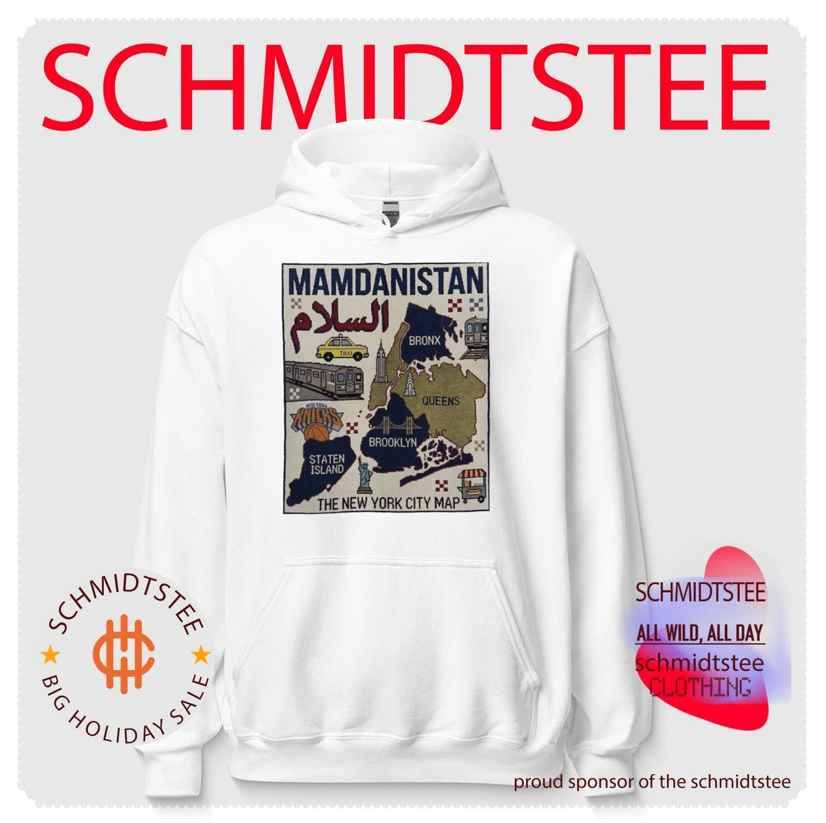 Mamdanistan The New York City Map Shirt