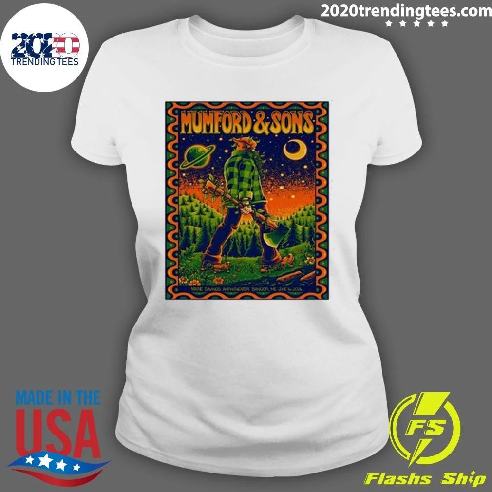 Bangor Mumford and Sons June 16 2026 Shirt