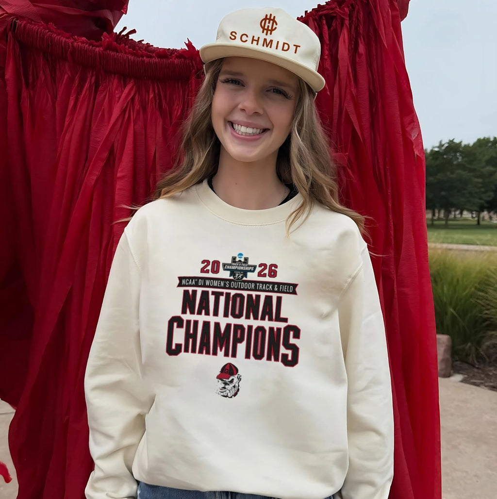 Georgia Bulldogs 2026 NCAA Women’s Outdoor Track & Field National Champions shirt