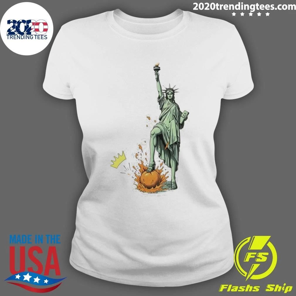 Statue Of Liberty No Kings Anti Trump Protest Social Justice 2026 Shirt
